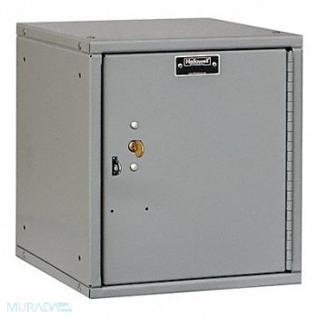 HALLOWELL Lckr 1x1Lckr LGry 12.7 x11.2 x12 UnAssm, 30LW76