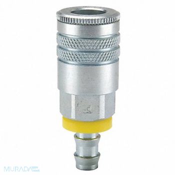 PARKER Quick Connect Socket 3/8 Body 3/8 Barb, 30N249