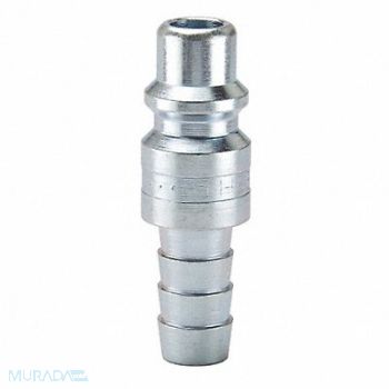 PARKER Quick Connect Plug 1/4 Body 3/8 Barb, 30N318