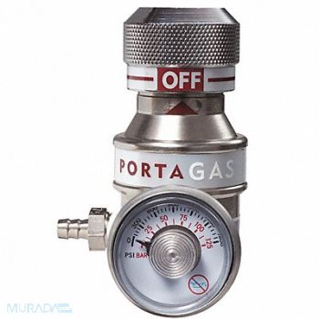 PORTAGAS Gas Regulator 1.0 Lpm, 30N961