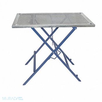 WESTWARD Welding Table 36 in H 24 in D 40 in W, 30PA41