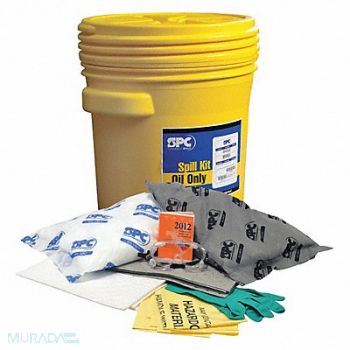 BRADY SPC ABSORBENTS Spill Kit Universal Yellow, 30PE54