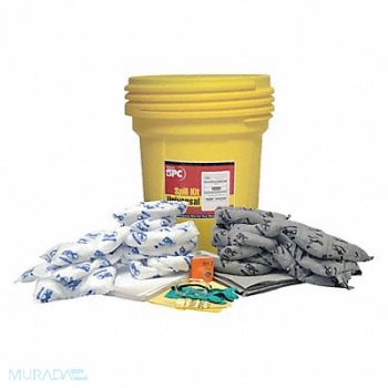 BRADY SPC ABSORBENTS Spill Kit Universal Yellow, 30PE55