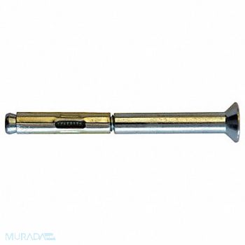 MKT FASTENING Sleeve Anchor Flat Head SS 3/8 D 4 L PK5, 30PK74