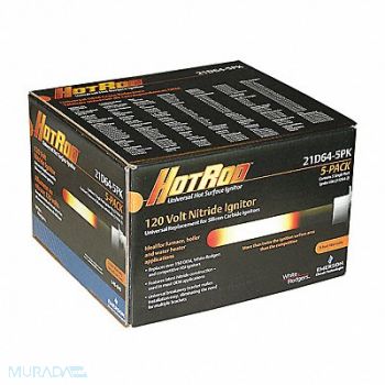 WHITE-RODGERS Hot Surface igniter 15-1/2InL 120V PK5, 30PL31
