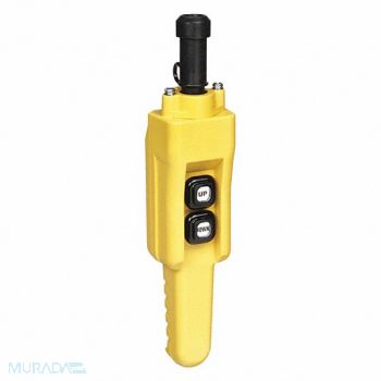 KH INDUSTRIES Pendant Station 2 Push Button NO Yellow, 30PL75