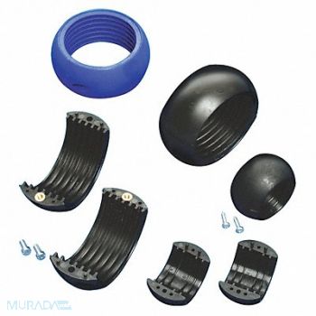 REIKU Tubing Protector 0.360in Black Polyamide, 30PR03