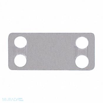 PANDUIT Embossing Tag 304 SS 1 3/4in H PK100, 30PR77