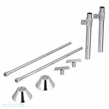 ZURN Angle Supply Stop 1/2 in x 3/8 in SWT, 30PT17