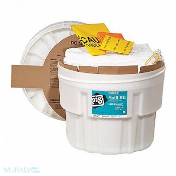 PIG Spill Kit Oil-Based Liquids White, 30RD99