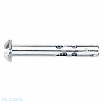 DEWALT Sleeve Anch Round Head Slot S 3/8 PK50, 30TA25