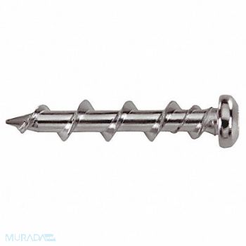 DEWALT Wall Anchor Screw 1-1/4L 3/16 D PK100, 30TE91