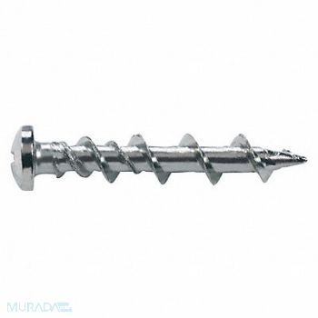 DEWALT Wall Anchor Screw Steel 1-1/4L PK100, 30TE96