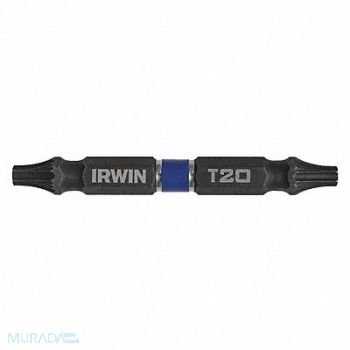 IRWIN Insert Bit Power Dbl End Hex Shank PK2, 55KH06