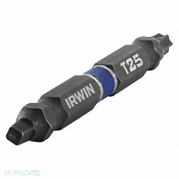IRWIN Insert Bit Power Dbl End Hex Shank PK2, 55KH02