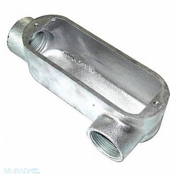 POWER FIRST Conduit Outlet Body Iron LR 1-1/4 In., 30UH02
