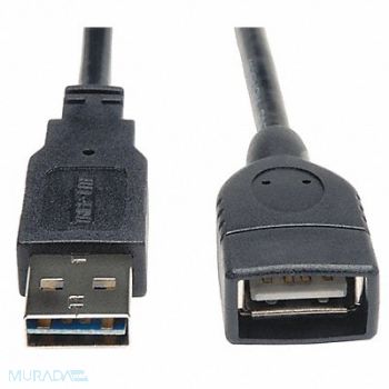 TRIPP LITE Reversible USB Extension Cable Blck 1 ft, 30UJ22