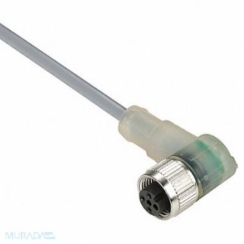 TELEMECANIQUE SENSORS Cordset 30VAC/36VDC PVC Gray, 30UJ97