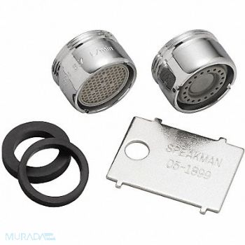 SPEAKMAN Spray Outlet Brass 13/16 in - 27 Chrome, 30UL82