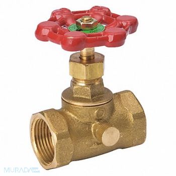 GRAINGER APPROVED Stop and Waste Valve Brass IPS 3/4 in., 30UN14