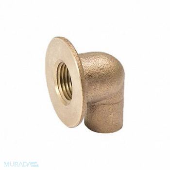 STREAMLINE Flanged Sink Elbow 90 Deg Copper 1/2 C, 30UN23