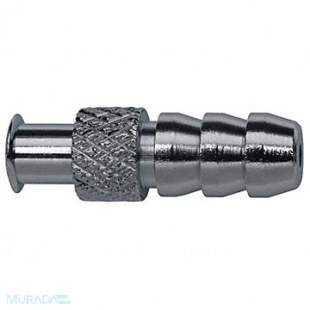 GRAINGER APPROVED Female Luer Barb Adapter 303 SS Silver, 30WK07