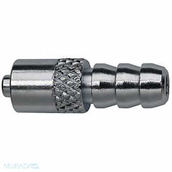 GRAINGER APPROVED Male Luer Barb Adapter 303 SS Silver, 30WK06