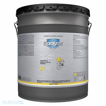 SPRAYON ChainWireRope Lube 5 gal Pail, 30WK29