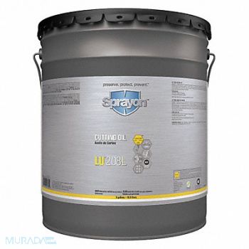 SPRAYON Cutting Oil Petroleum Base 5 gal., 30WK48