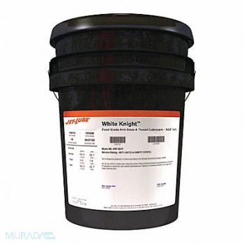 JET-LUBE Food Grade Anti-Seize 5 gal Pail, 30WK67