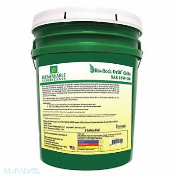 RENEWABLE LUBRICANTS Air Tool Oil Synthetic Base 5 gal., 30WL49