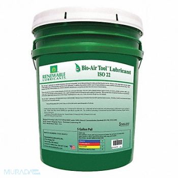 RENEWABLE LUBRICANTS Air Tool Lubricant Synthetic Base 5 gal., 30WL57