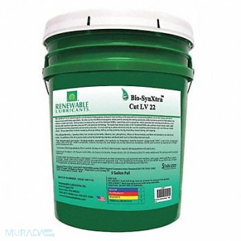RENEWABLE LUBRICANTS Cutting Oil Pail Yellow 5 gal., 30WL77