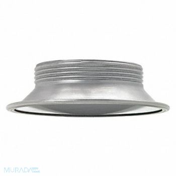 HUBBELL KILLARK FixtureLens 12 1/8 L 10 1/4 H Clear, 30YJ63