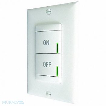 LITHONIA LIGHTING Wireless Wall Switch 1-Pole On/Off White, 30ZX10