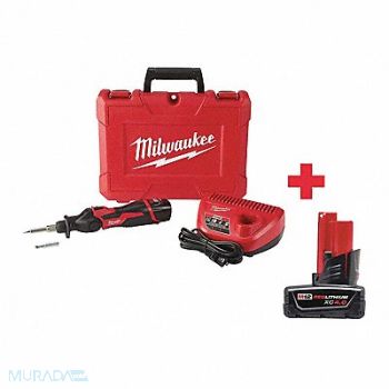 MILWAUKEE M12 7pc Crdles Solder Iron Kit, 317A60