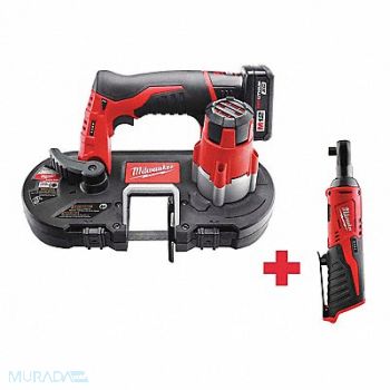 MILWAUKEE Cordless Combination Kit 2 Tools 12V DC, 317A93