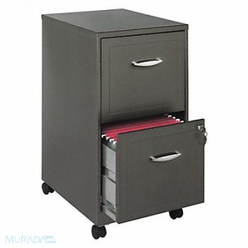 SPACE SOLUTIONS Flat File Cabinet Charcoal Powder Coated, 317Z54