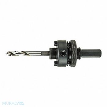 KLEIN TOOLS Hole Saw Arbor with Pins 3/8, 807JP7