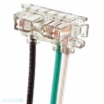 HUBBELL Recep Wiring Mod 125VAC 6in Stranded, 31A381