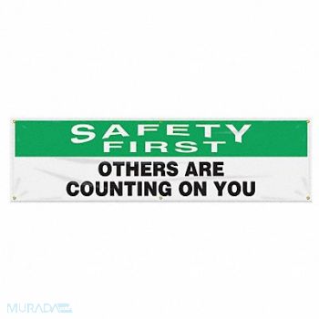 ACCUFORM Safety Banner 28in x 96in Poly Sheeting, 31A747