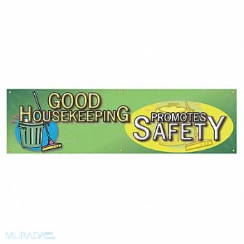 ACCUFORM Safety Banner 28in x 96in Poly Sheeting, 31A755