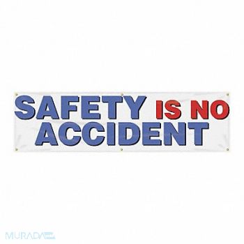 ACCUFORM Safety Banner 28in x 96in Poly Sheeting, 31A759