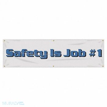ACCUFORM Safety Banner 28in x 96in Poly Sheeting, 31A762