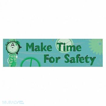 ACCUFORM Safety Banner 28in x 96in Poly Sheeting, 31A768