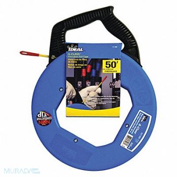IDEAL Fish Tape 3/16 In x 50 ft Fiberglass, 31AD39