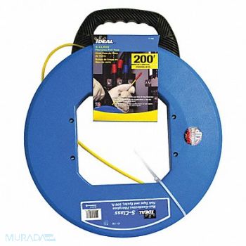 IDEAL Fish Tape 3/16 In x 200 ft Fiberglass, 31AD41