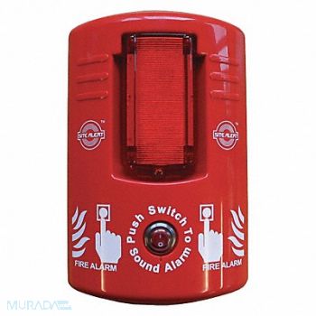 FLAMEFIGHTER Elctrnc Alrm w/Strb Light Mfr No WEX01, 31AY23