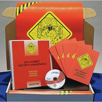 MARCOM SafetyTrainingKit DVD DOT HAZMAT, 31AZ87