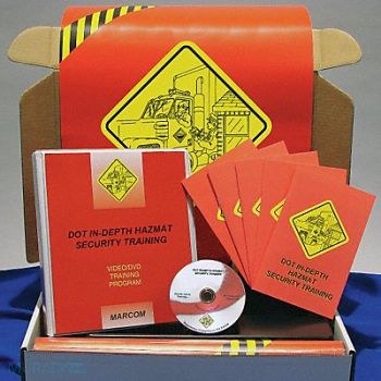 MARCOM SafetyTrainingKit DVD DOT HAZMAT, 31AZ88
